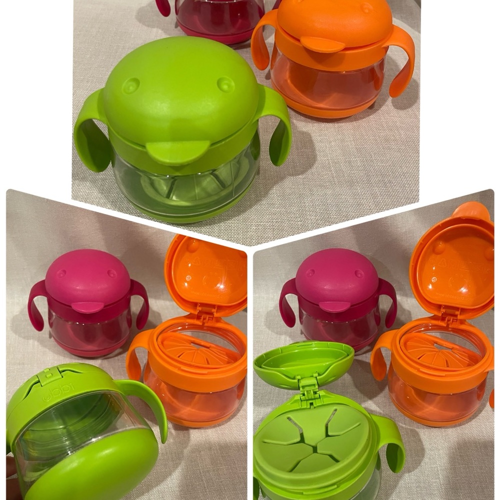 20 pcs! Snacks/feeding Gobe, Ubbi, Choomee, Munchkin, more - Picture 3 of 10